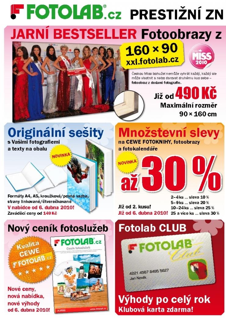leták Fotolab akční leták strana 1 leták Fotolab akční leták strana 1