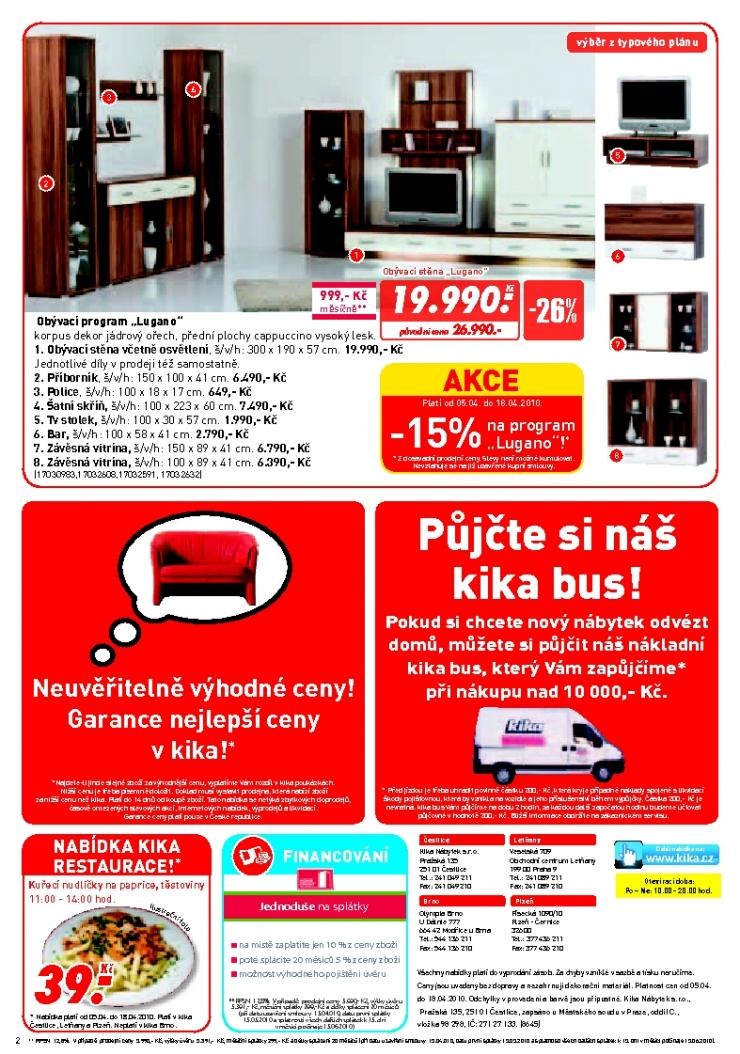 leták Kika leták moderní nábytek strana 1 leták Kika leták moderní nábytek strana 1