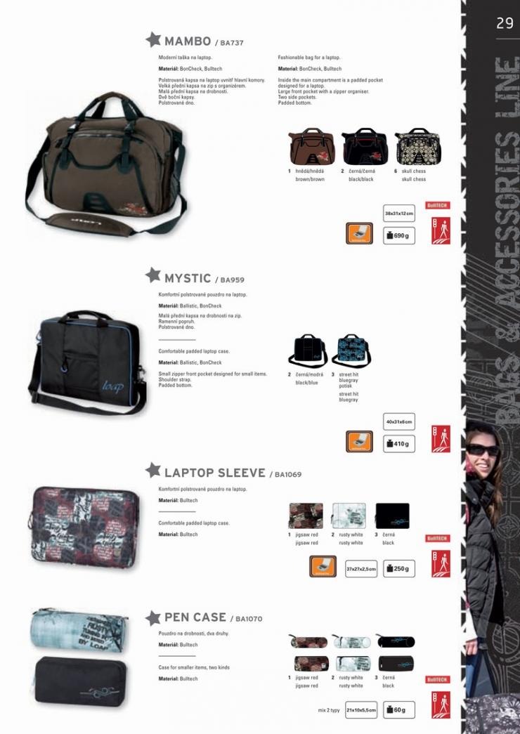 leták Loap katalog batohy a tašky strana 1 leták Loap katalog batohy a tašky strana 1