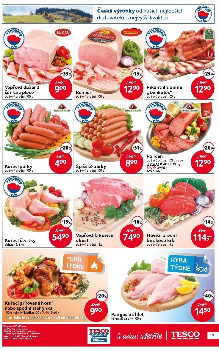 leták Tesco Příbram leták strana 1 leták Tesco Příbram leták strana 1