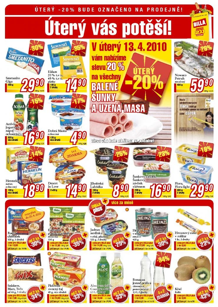 leták Billa velký leták strana 1 leták Billa velký leták strana 1