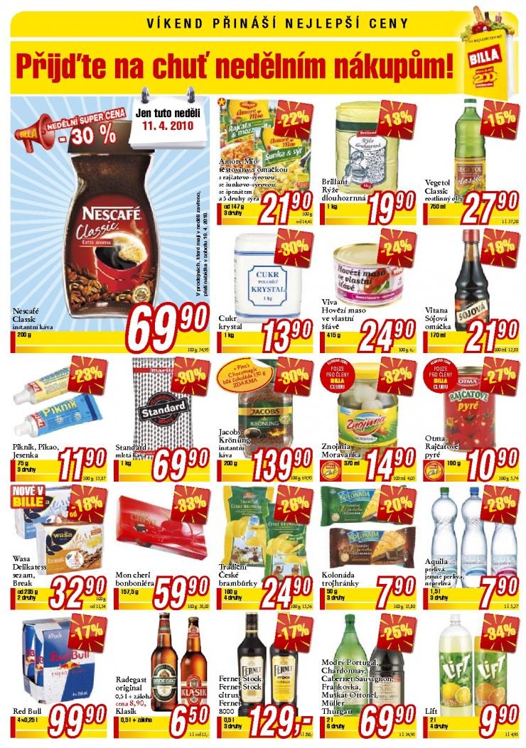 leták Billa velký leták strana 1 leták Billa velký leták strana 1