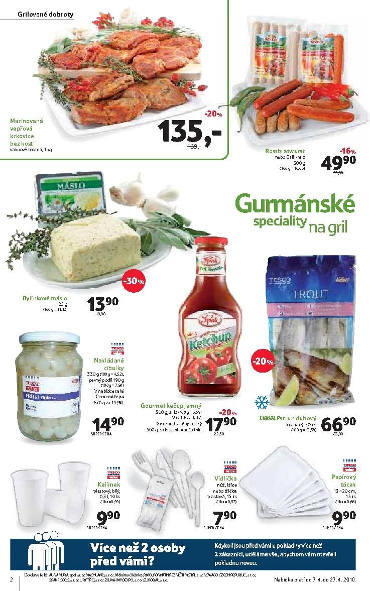 leták Tesco akční leták zahrada gril strana 1 leták Tesco akční leták zahrada gril strana 1