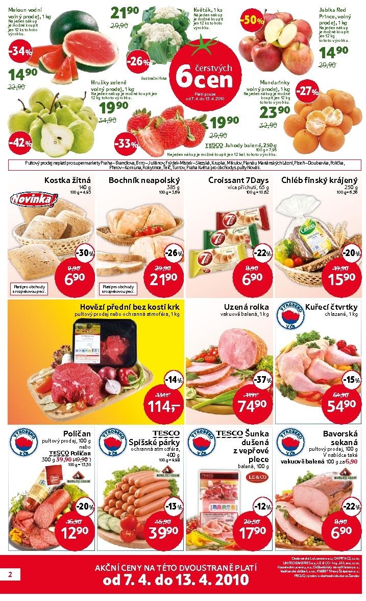leták Tesco supermarket akční leták strana 1 leták Tesco supermarket akční leták strana 1