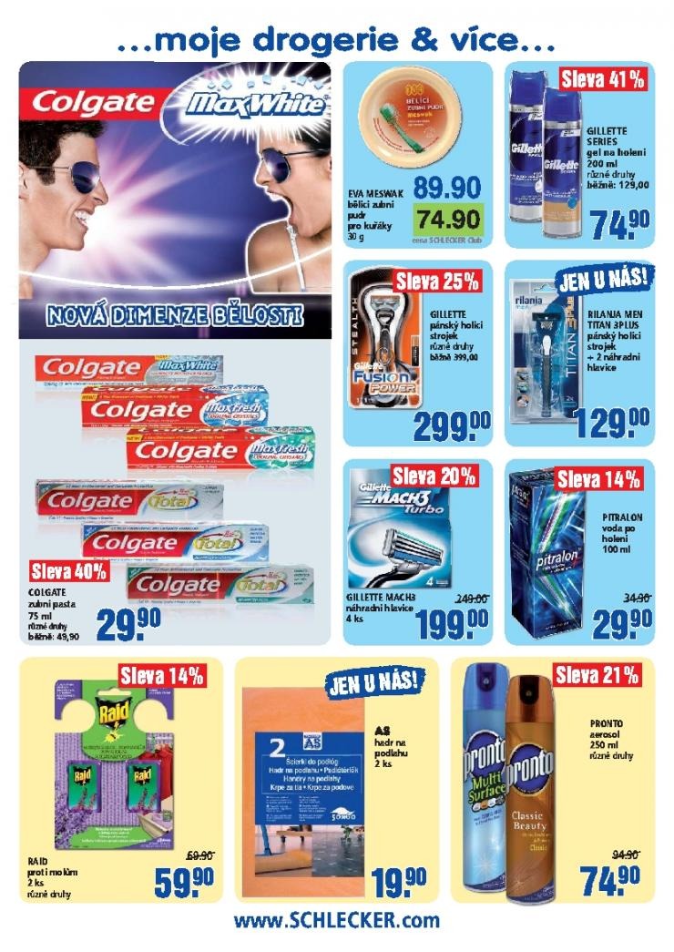 leták Schlecker aktuální leták strana 1 leták Schlecker aktuální leták strana 1