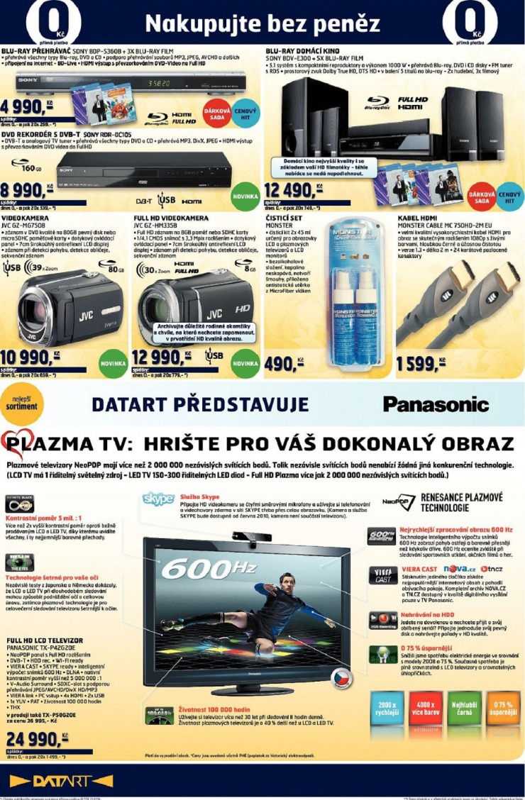 leták Datart strana 1 leták Datart strana 1