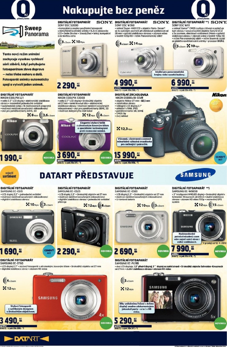 leták Datart strana 1 leták Datart strana 1