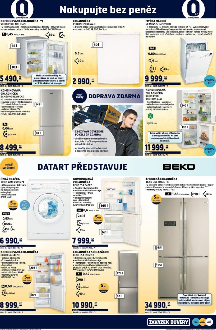 leták Datart strana 1 leták Datart strana 1