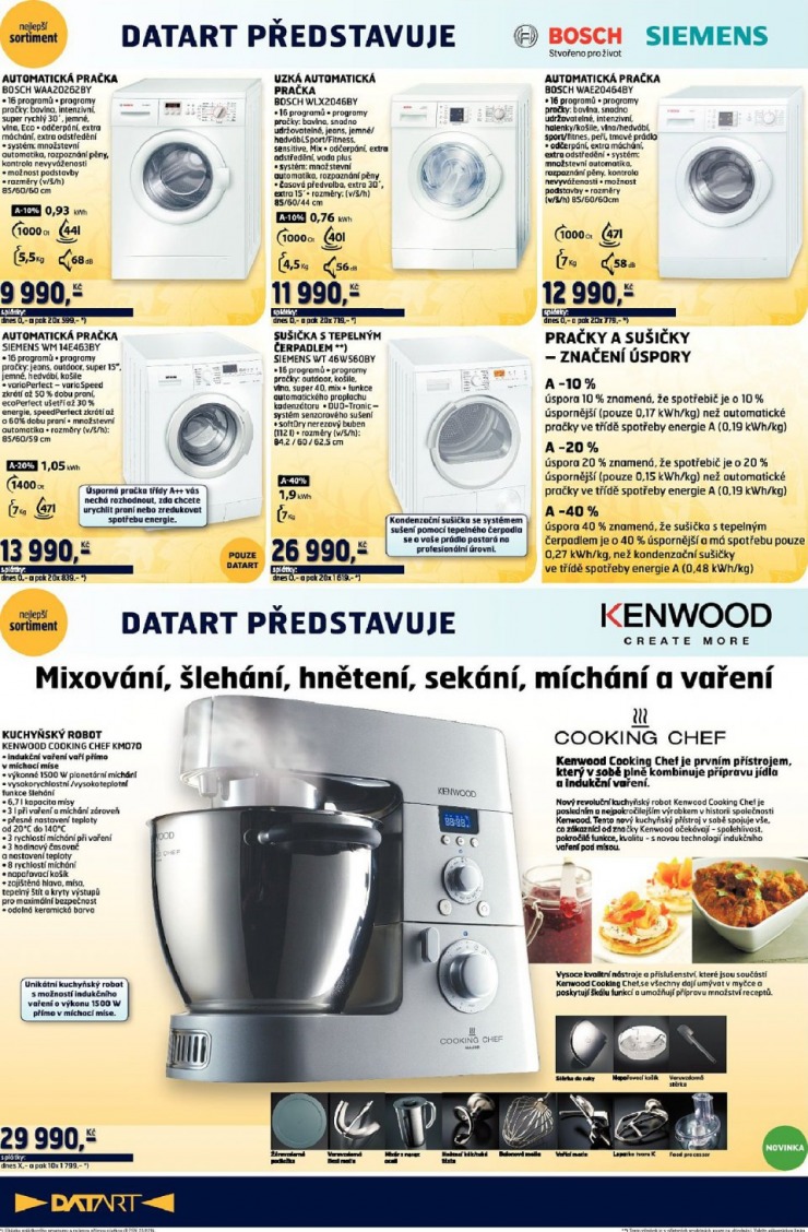 leták Datart strana 1 leták Datart strana 1