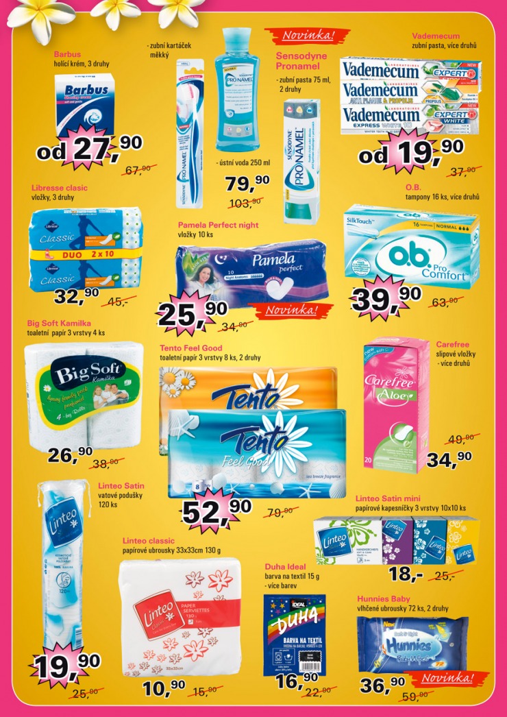 leták Jasmín drogerie strana 1 leták Jasmín drogerie strana 1