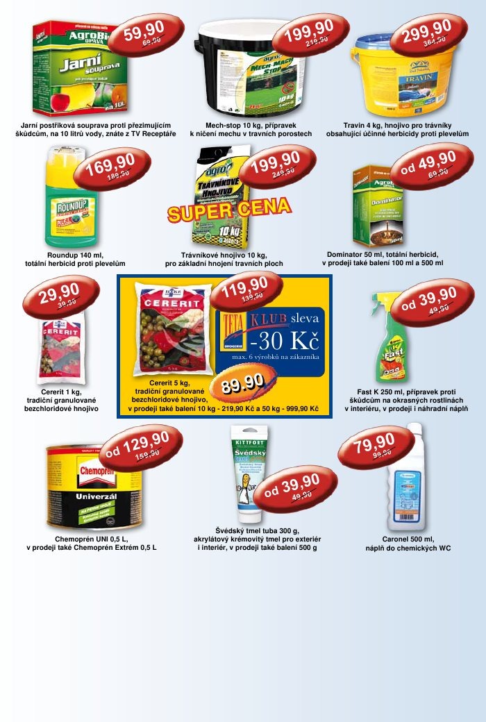 leták TETA drogerie strana 1 leták TETA drogerie strana 1