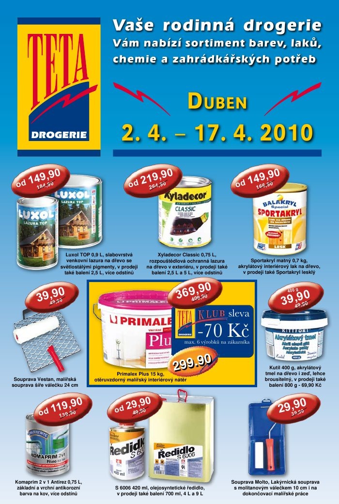 letk TETA drogerie strana 1