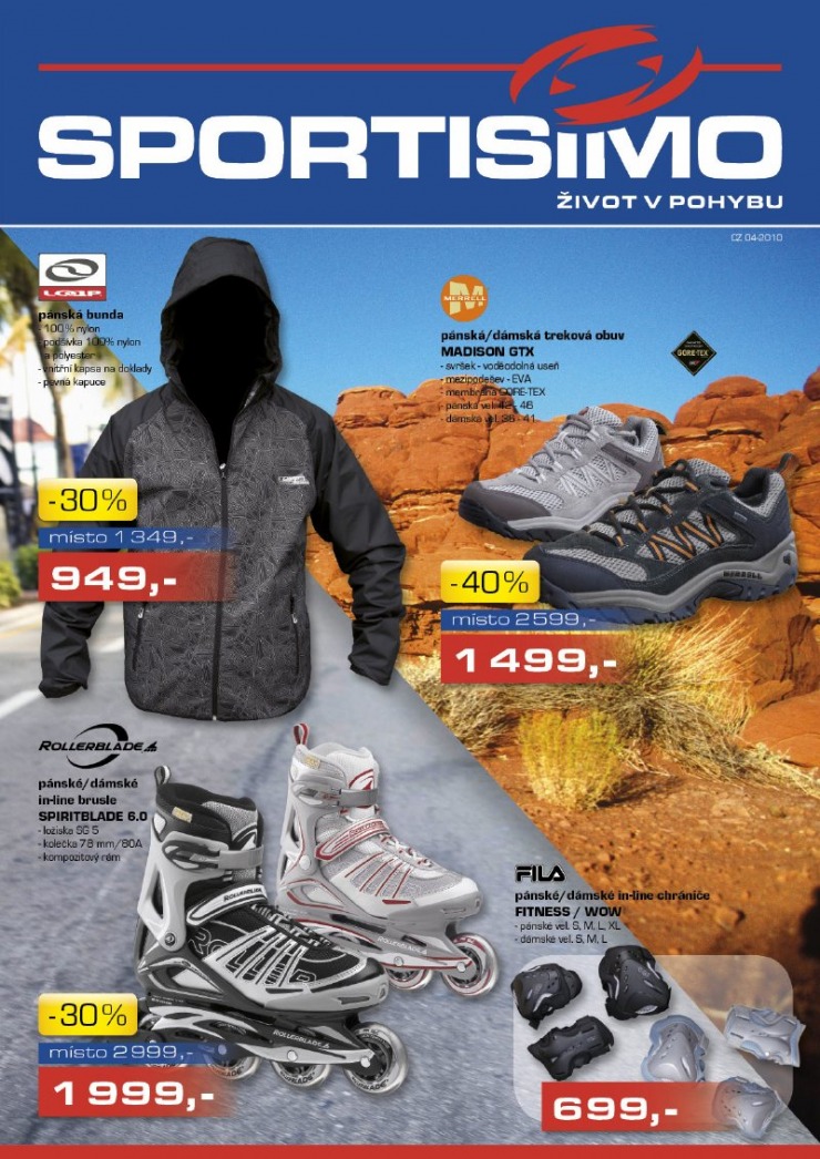 letk Sportisimo strana 1