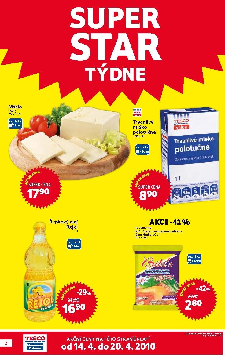 leták Tesco Příbram akční leták strana 1 leták Tesco Příbram akční leták strana 1