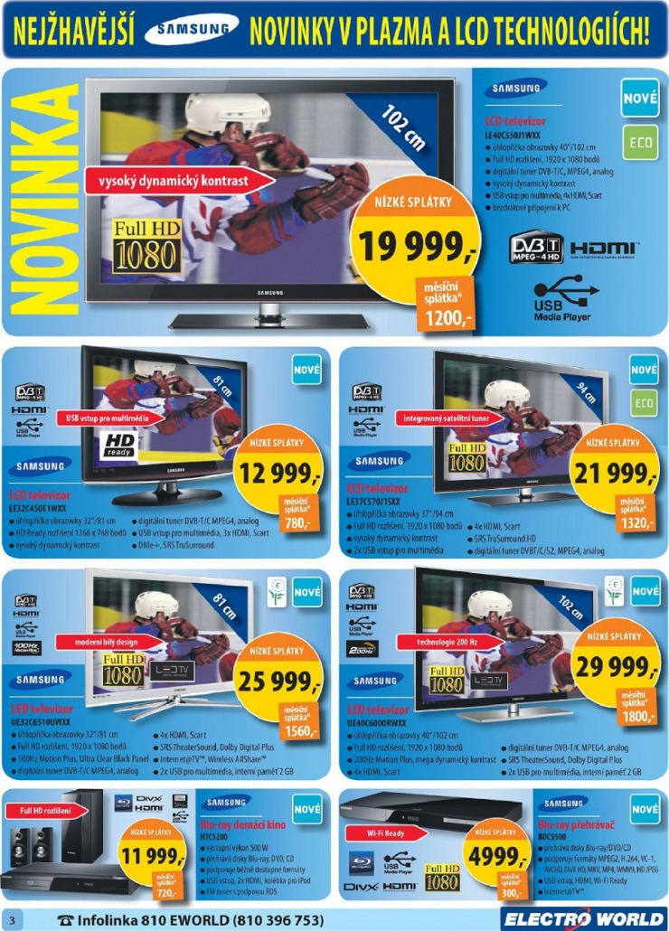 leták Electro world strana 1 leták Electro world strana 1