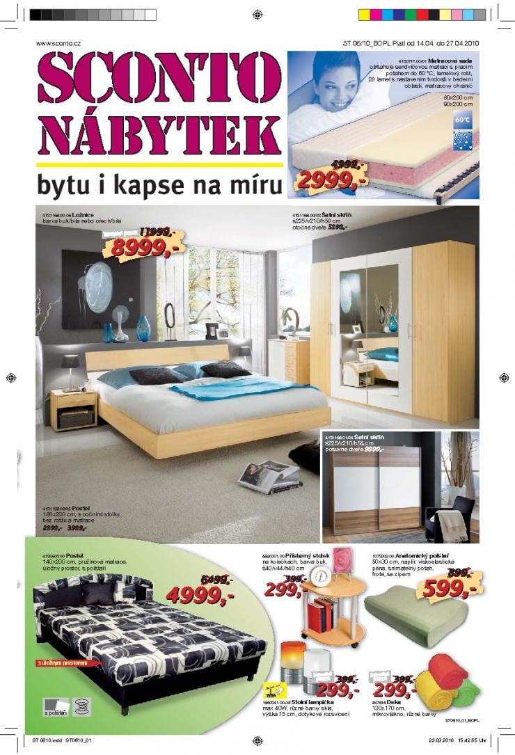 letk Sconto nbytek aktuln letk strana 1