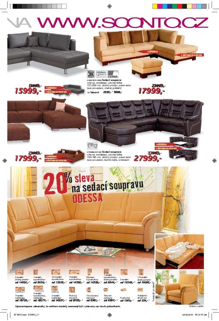 leták Sconto nábytek aktuální leták strana 1 leták Sconto nábytek aktuální leták strana 1