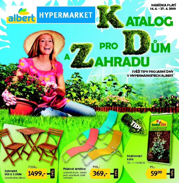 leták Albert Hypermarket leták zahrada strana 1 leták Albert Hypermarket leták zahrada strana 1