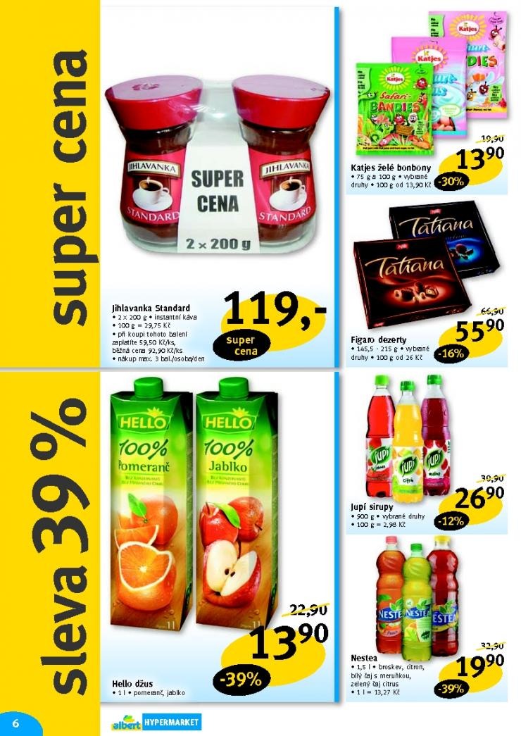 leták Albert Hypermarket akční leták strana 1 leták Albert Hypermarket akční leták strana 1