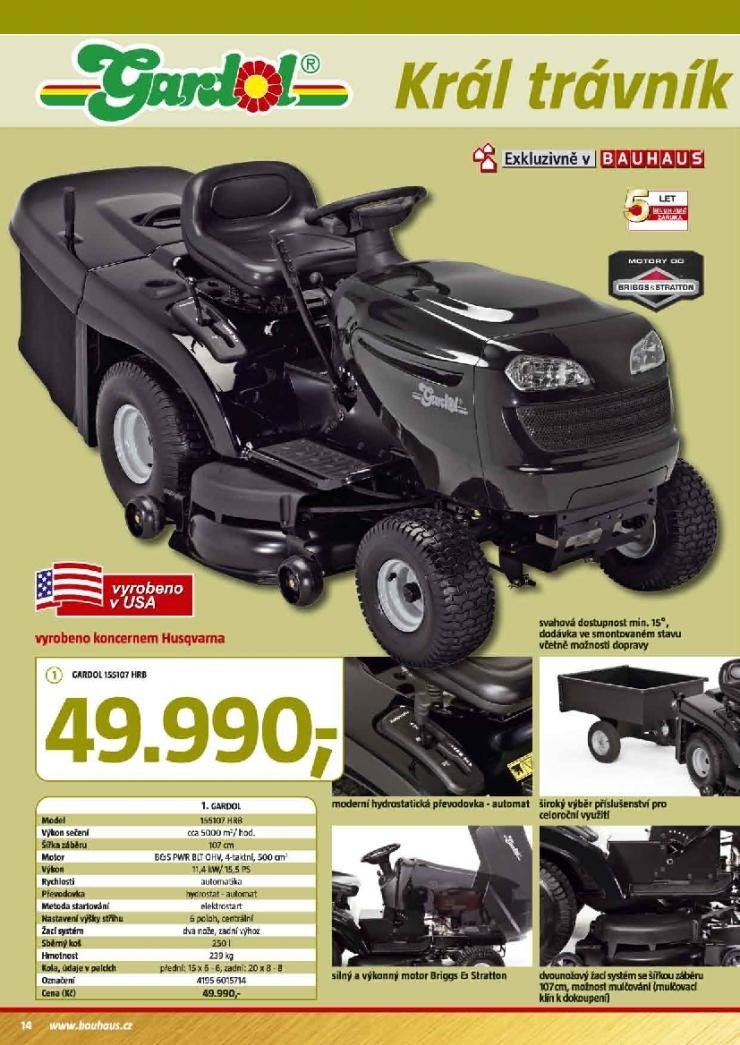 let�k Bauhaus let�k zahradn� technika strana 1