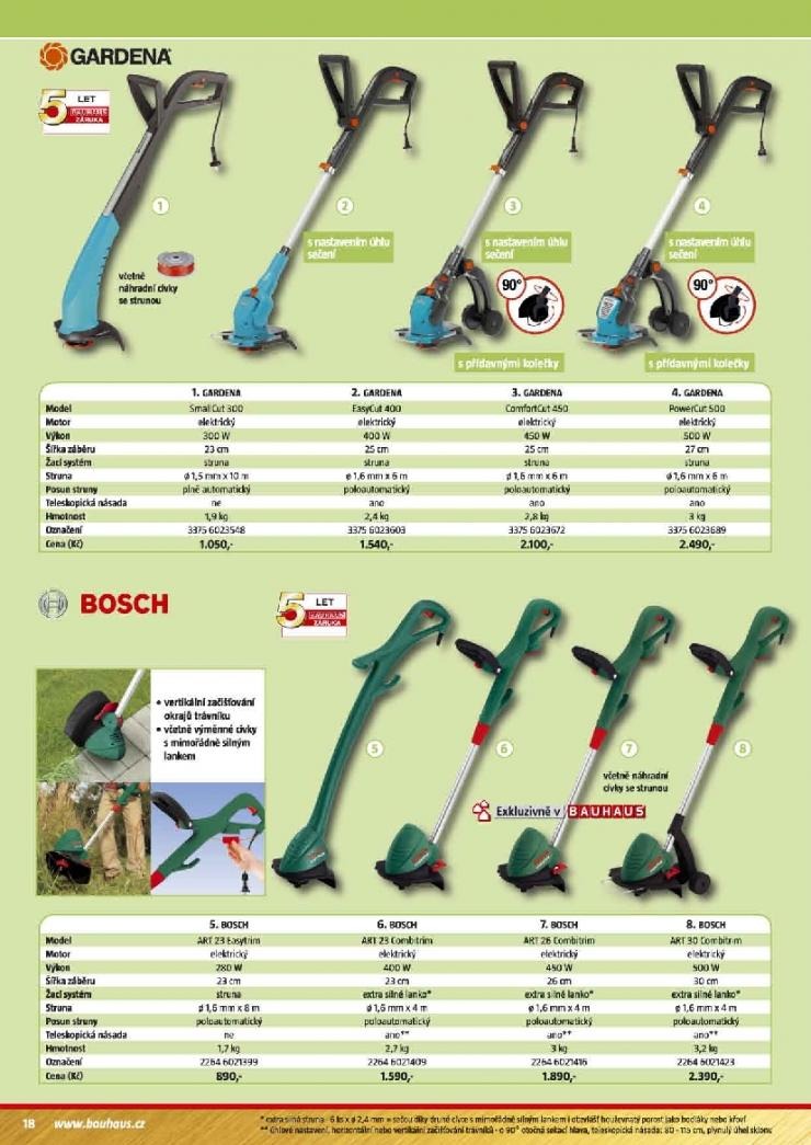 let�k Bauhaus let�k zahradn� technika strana 1