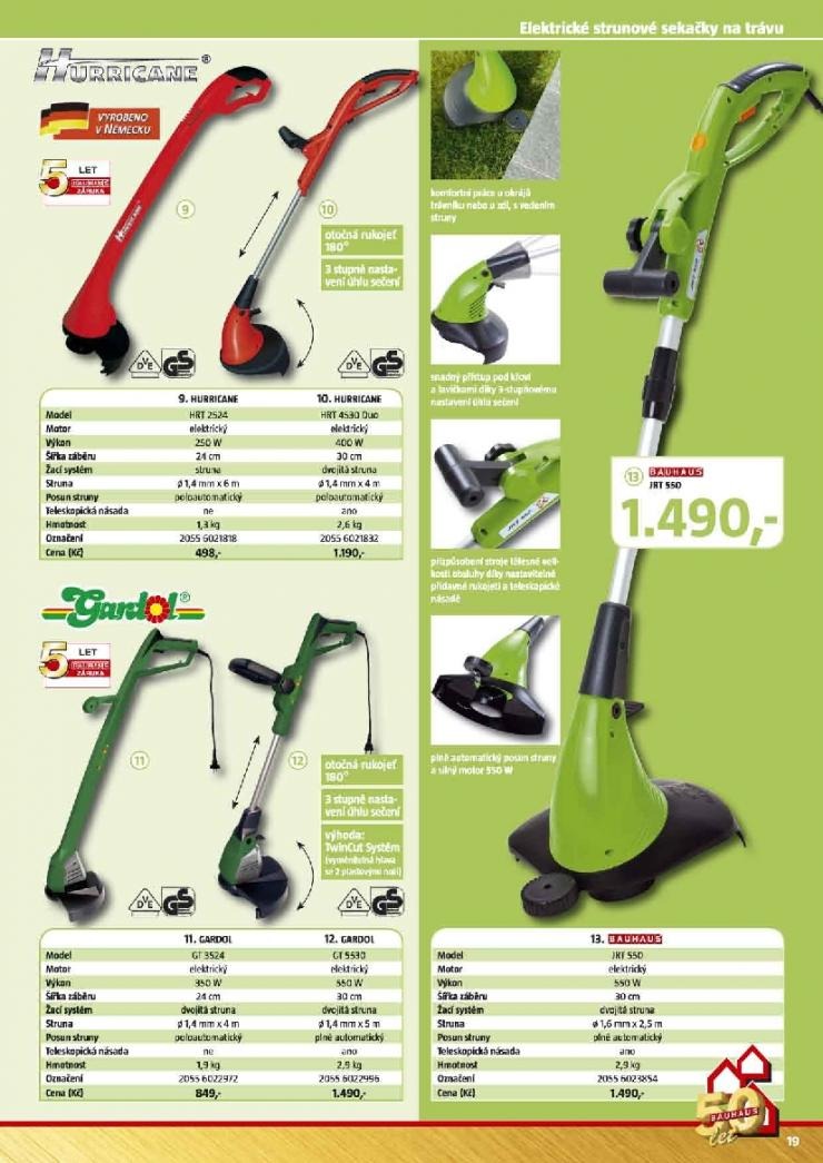 let�k Bauhaus let�k zahradn� technika strana 1