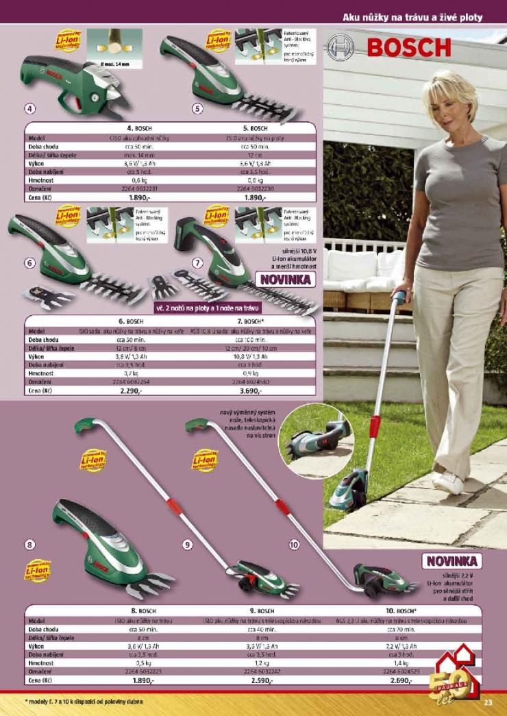 let�k Bauhaus let�k zahradn� technika strana 1