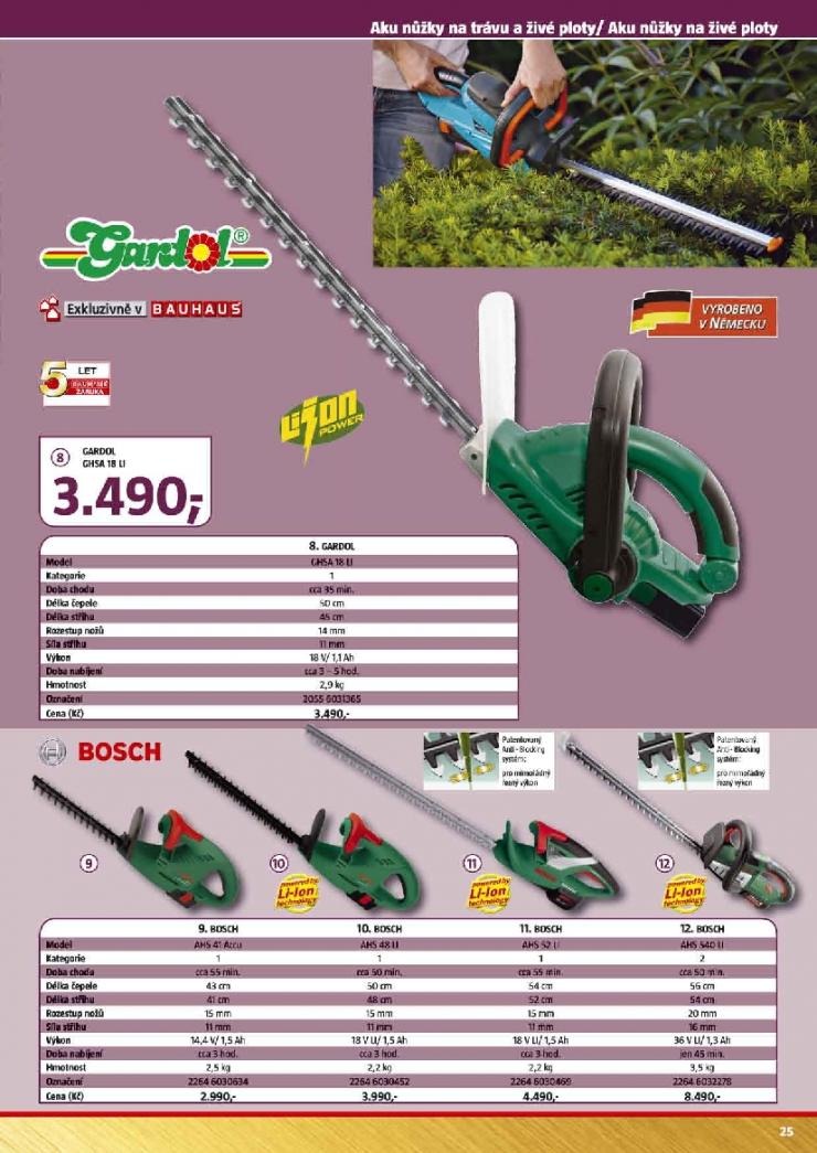 let�k Bauhaus let�k zahradn� technika strana 1