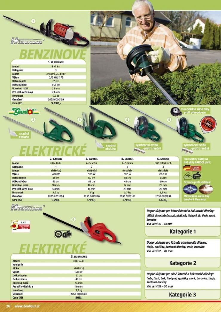 let�k Bauhaus let�k zahradn� technika strana 1