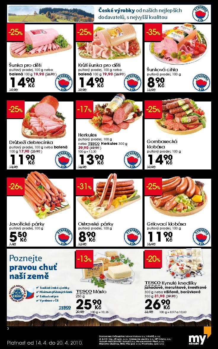 leták Tesco MY Národní akční leták strana 1 leták Tesco MY Národní akční leták strana 1
