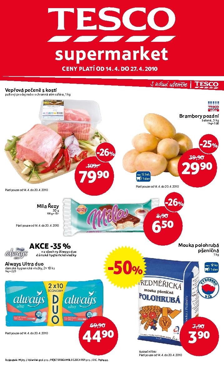 letk Tesco supermarket akn letky strana 1