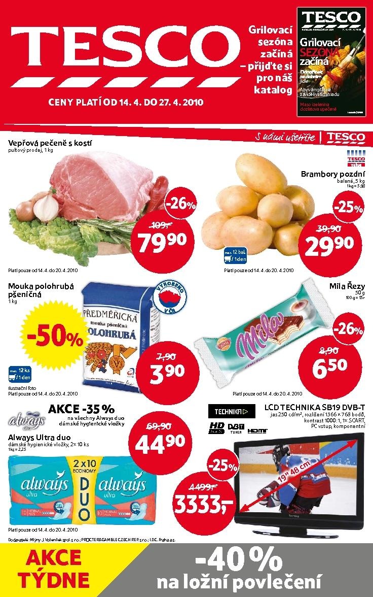 leták Tesco aktuální letáky strana 1 leták Tesco aktuální letáky strana 1