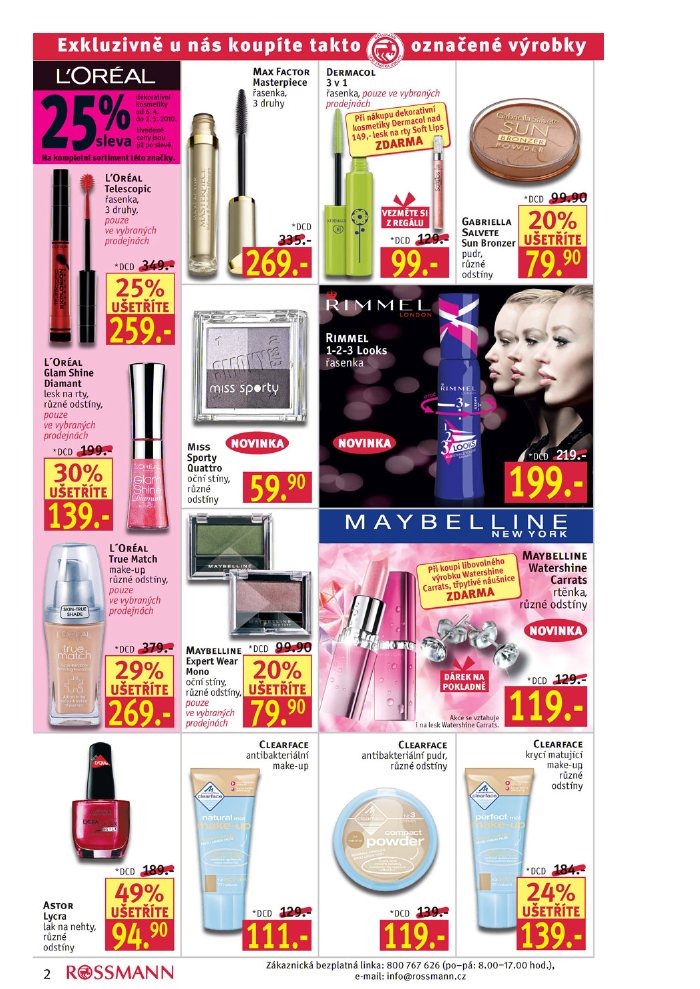 leták Rossmann strana 1 leták Rossmann strana 1