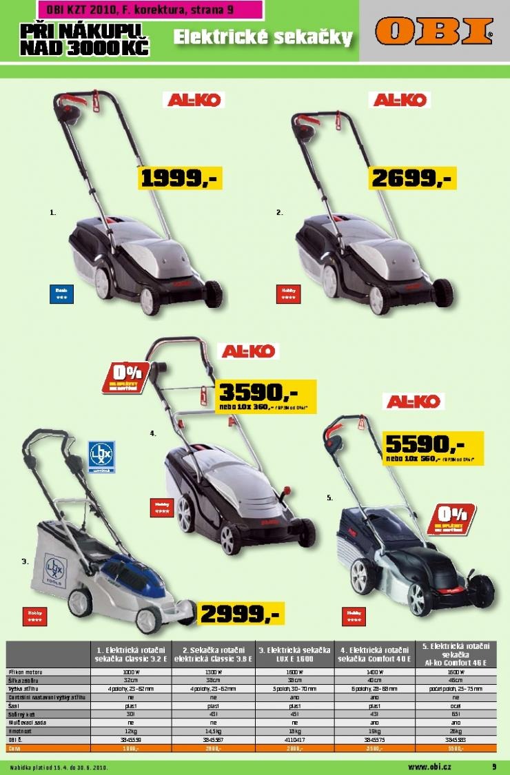 let�k OBI katalog zahradn� technika strana 1