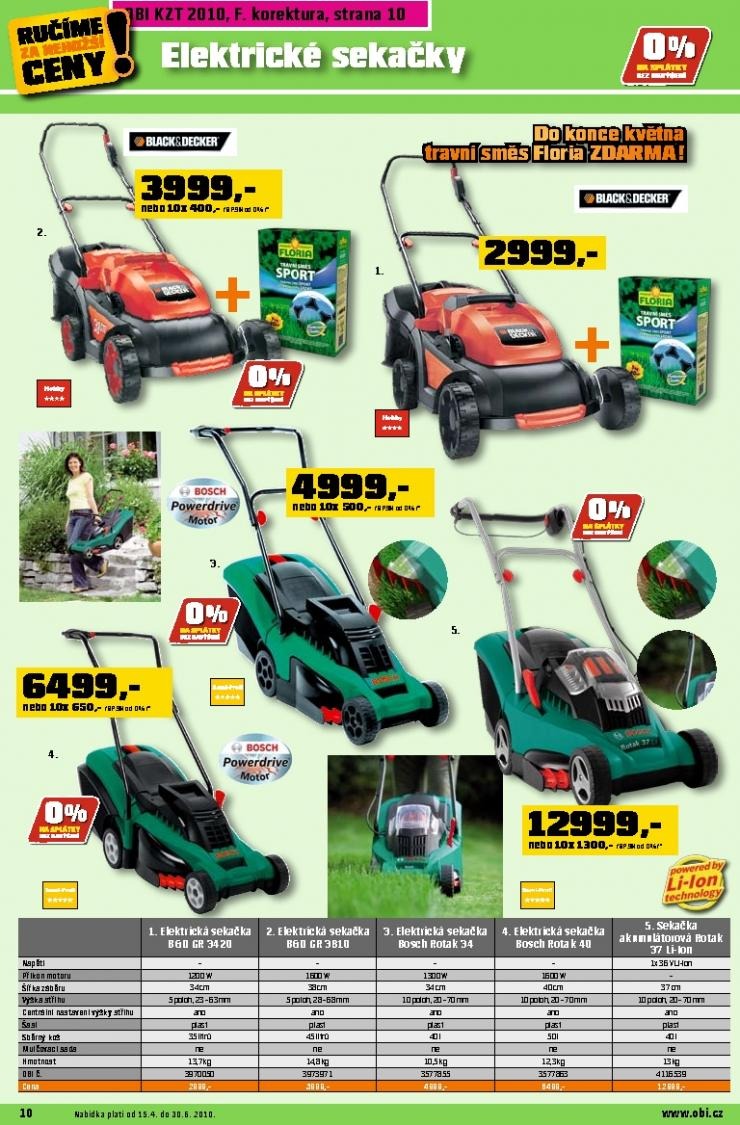 let�k OBI katalog zahradn� technika strana 1