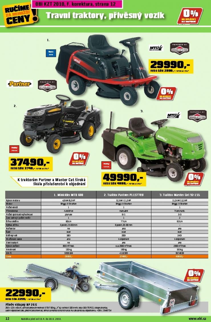 let�k OBI katalog zahradn� technika strana 1
