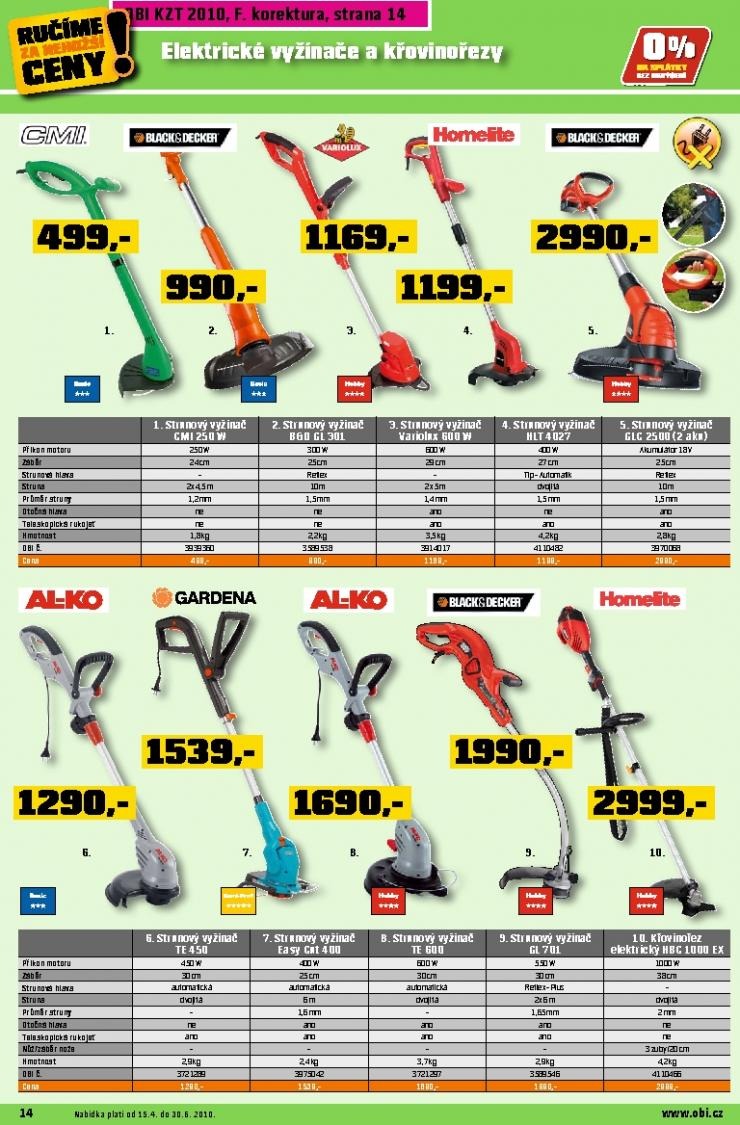 let�k OBI katalog zahradn� technika strana 1