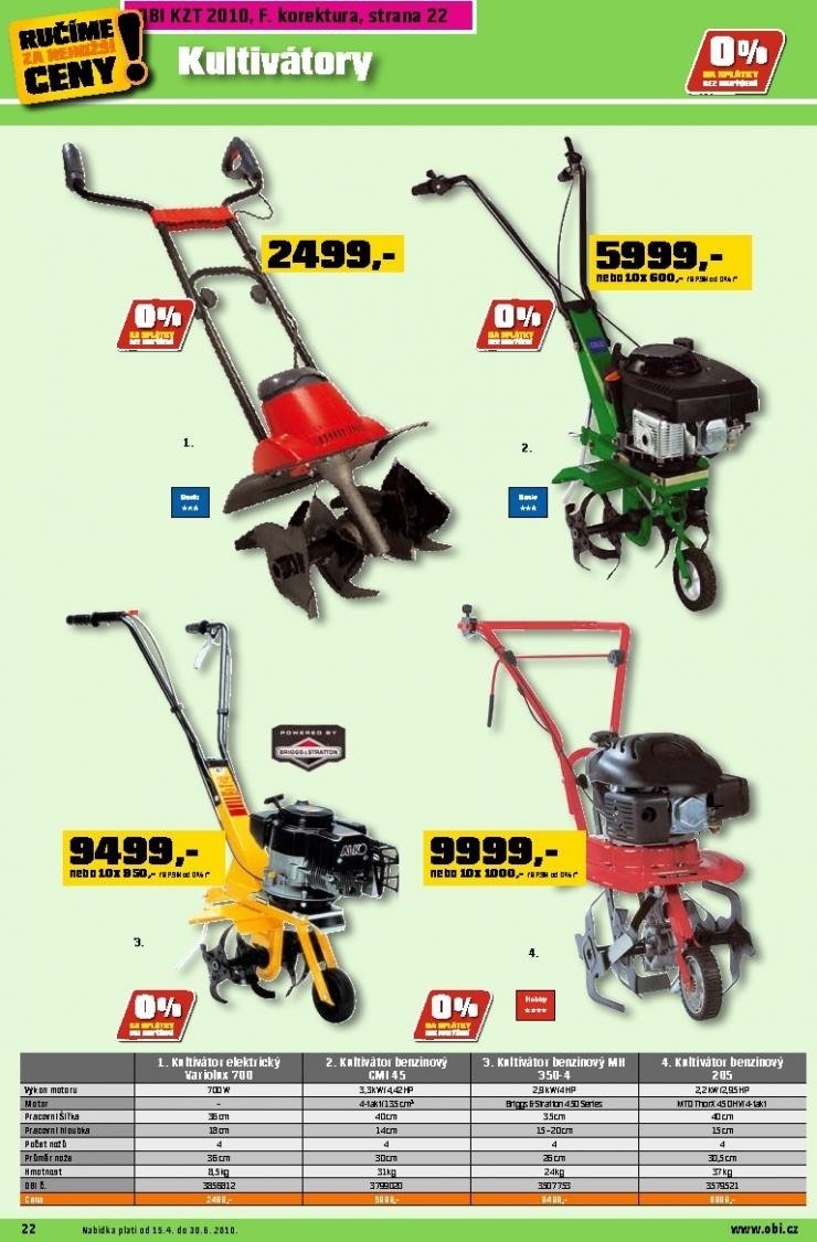 let�k OBI katalog zahradn� technika strana 1