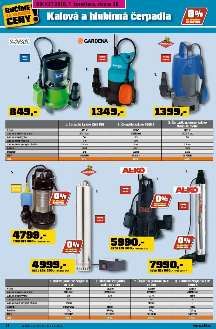 let�k OBI katalog zahradn� technika strana 1