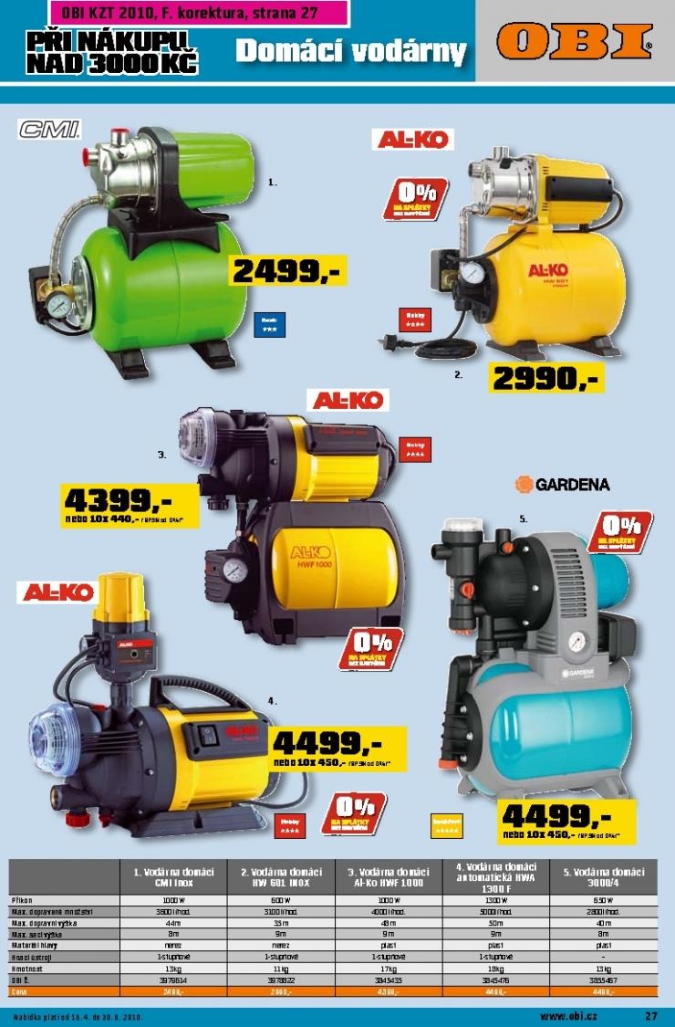 let�k OBI katalog zahradn� technika strana 1
