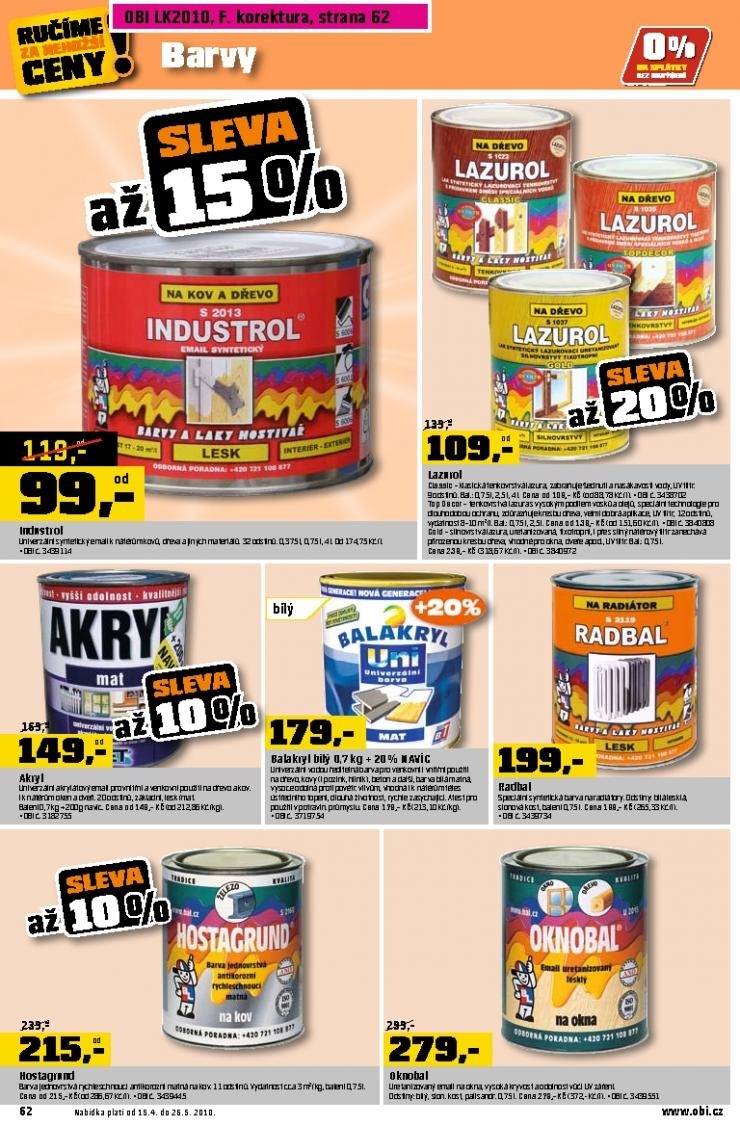leták OBI letní katalog 2.část strana 1 leták OBI letní katalog 2.část strana 1