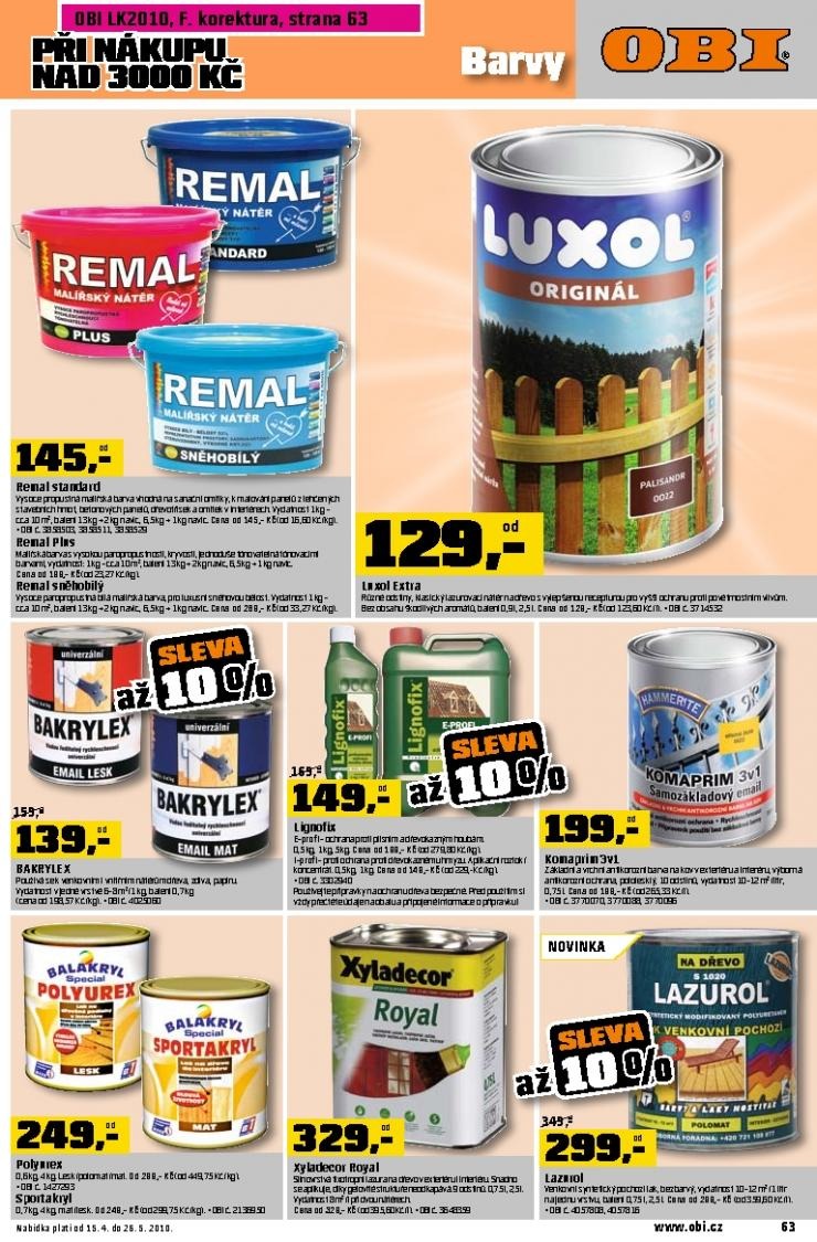 leták OBI letní katalog 2.část strana 1 leták OBI letní katalog 2.část strana 1