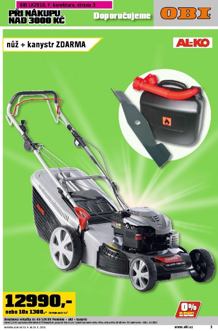 leták OBI letní katalog 1.část strana 1 leták OBI letní katalog 1.část strana 1