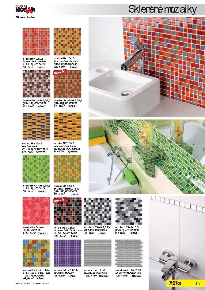 leták Siko koupelny katalog 2. část strana 1 leták Siko koupelny katalog 2. část strana 1