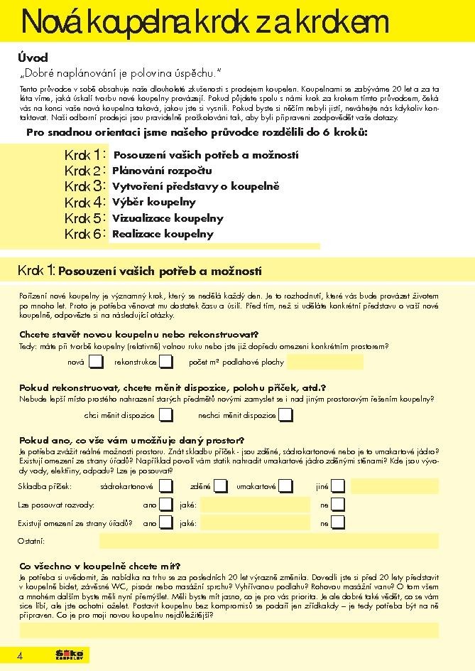 let�k Siko koupelny katalog 1. ��st strana 1