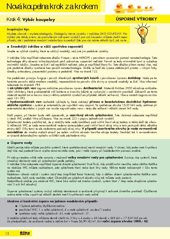 let�k Siko koupelny katalog 1. ��st strana 1