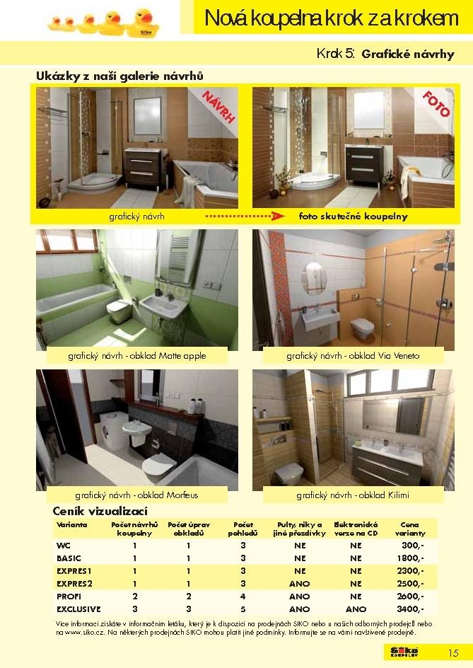 let�k Siko koupelny katalog 1. ��st strana 1