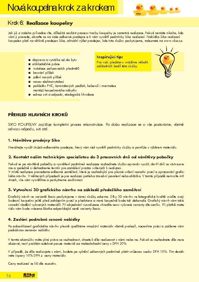 let�k Siko koupelny katalog 1. ��st strana 1