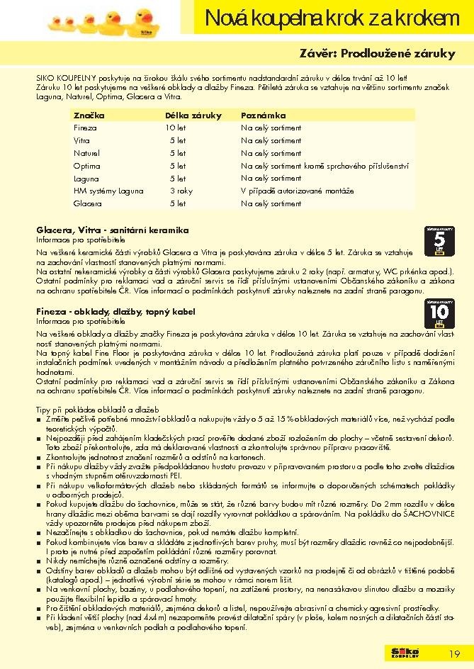 let�k Siko koupelny katalog 1. ��st strana 1