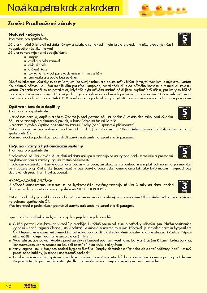 let�k Siko koupelny katalog 1. ��st strana 1